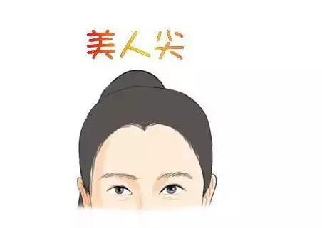 美人尖是什么?看懂美人尖的性格、命理与外貌影响.jpg 美人尖是什么?看懂美人尖的性格、命理与外貌影响.jpg