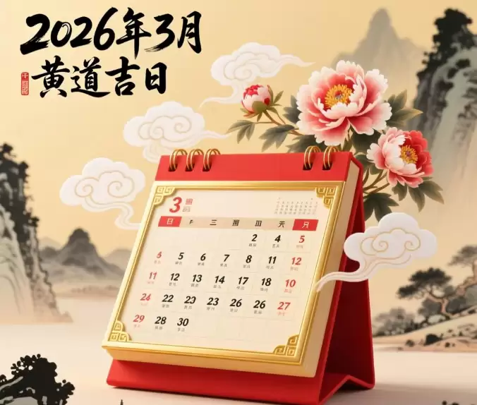 3月份黄道吉日2026年查询 2026年3月最吉利的日子.jpg