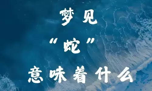 梦见死蛇，预示着这3件大事即将发生在你身上.jpg