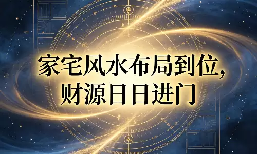 家宅风水布局到位，财源日日进门.png